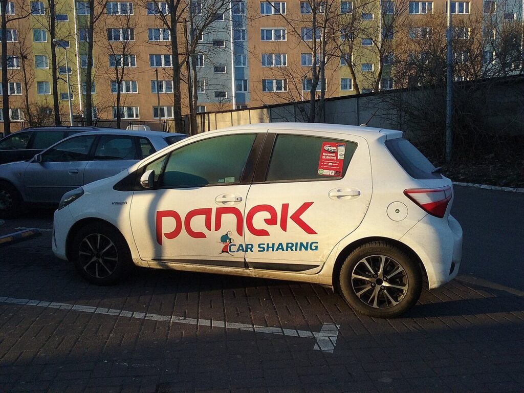 samochód Panek CarSharing (zdjęcie poglądowe)